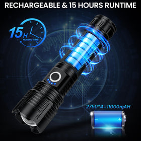 MILAOSHU 4-pack long battery life highlight for extended use