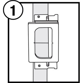 Milescraft 1222 Hinge Mate 150 router bit included for clean mortises