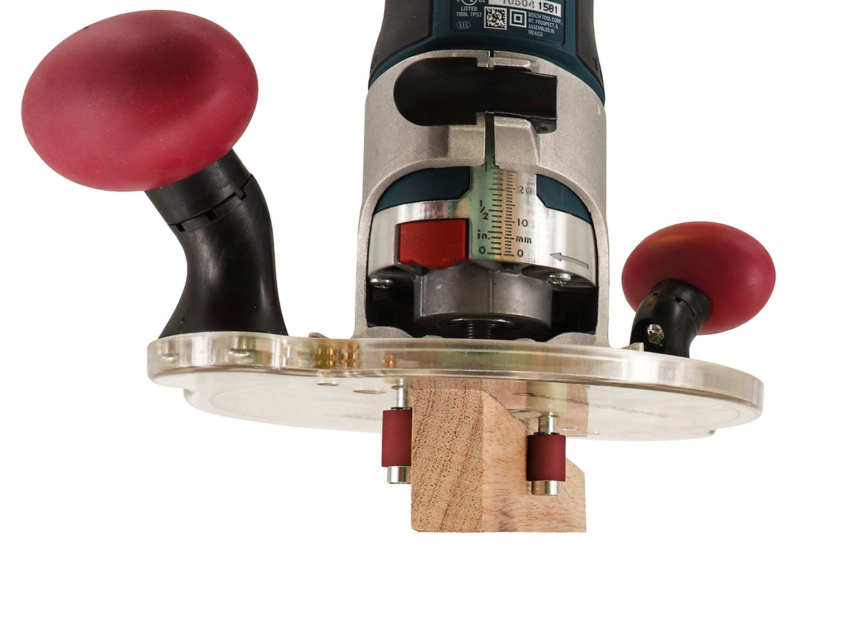 Milescraft 1225 Ideal for edge and template routing tasks.