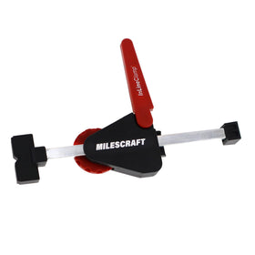 Milescraft CamStop provides back-edge support for secure clamping.