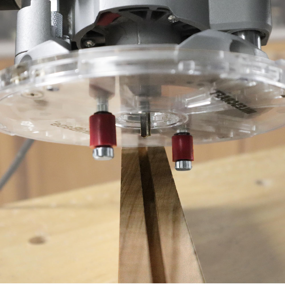 Milescraft reversible mortise pins fit ¼ and ½ inch collets for centering