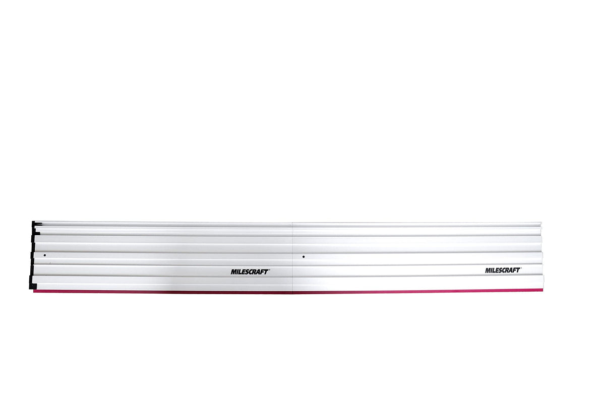 Milescraft all-metal construction detail shows rigidity to reduce flex during cuts.
