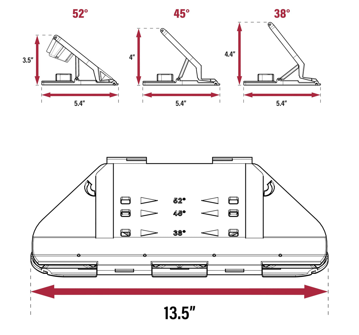 Milescraft Crown45 indented cutting surface aids dentil style moldings