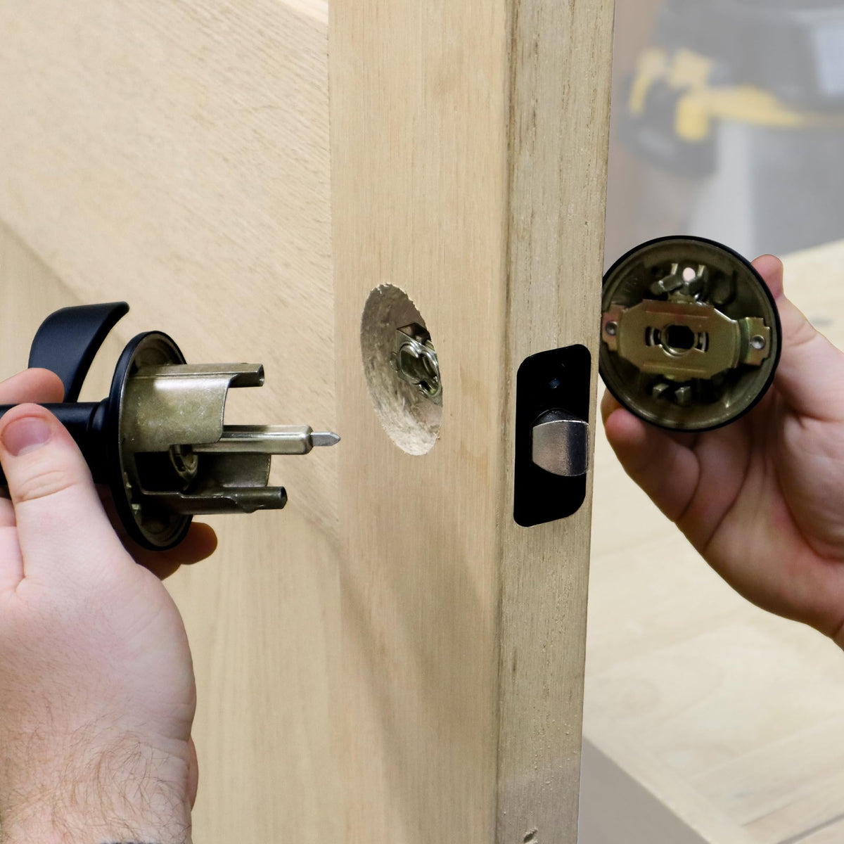 Milescraft DoorKit steel frame with router bit for durable mortises