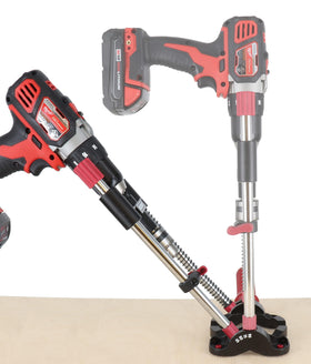 Milescraft DrillMate angle settings for 45 to 90 degree drilling