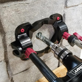 Milescraft DrillMate edge drilling base for precise edge work