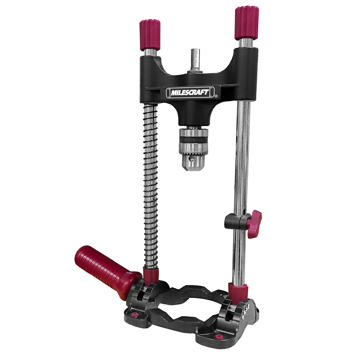 Milescraft DrillMate portable drilling guide for precise holes on the go