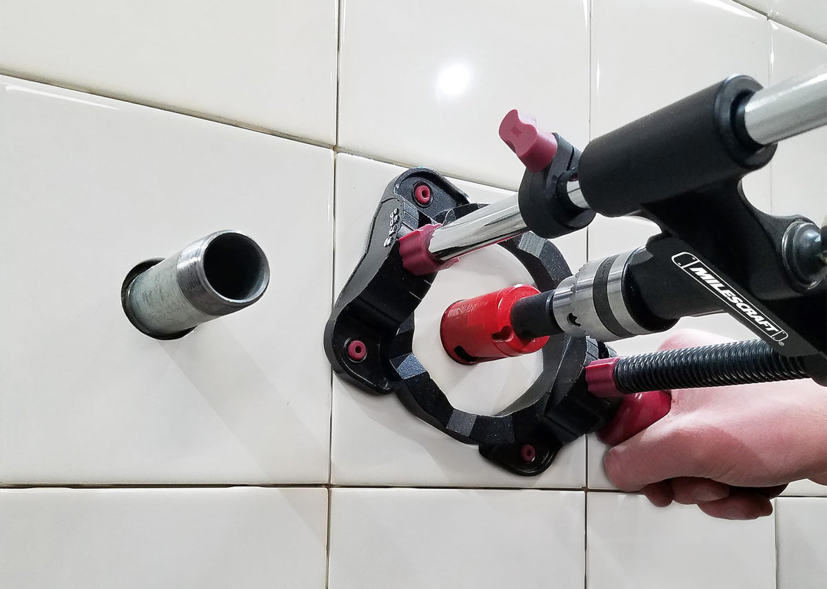 Milescraft DrillMate quick setup for efficient drilling workflows