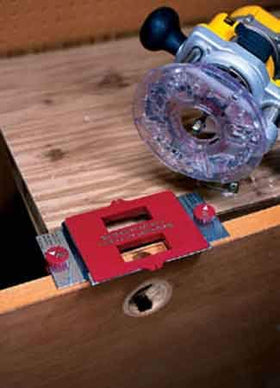 Milescraft HingeMate 300 strike plate mortise templates speed up installation