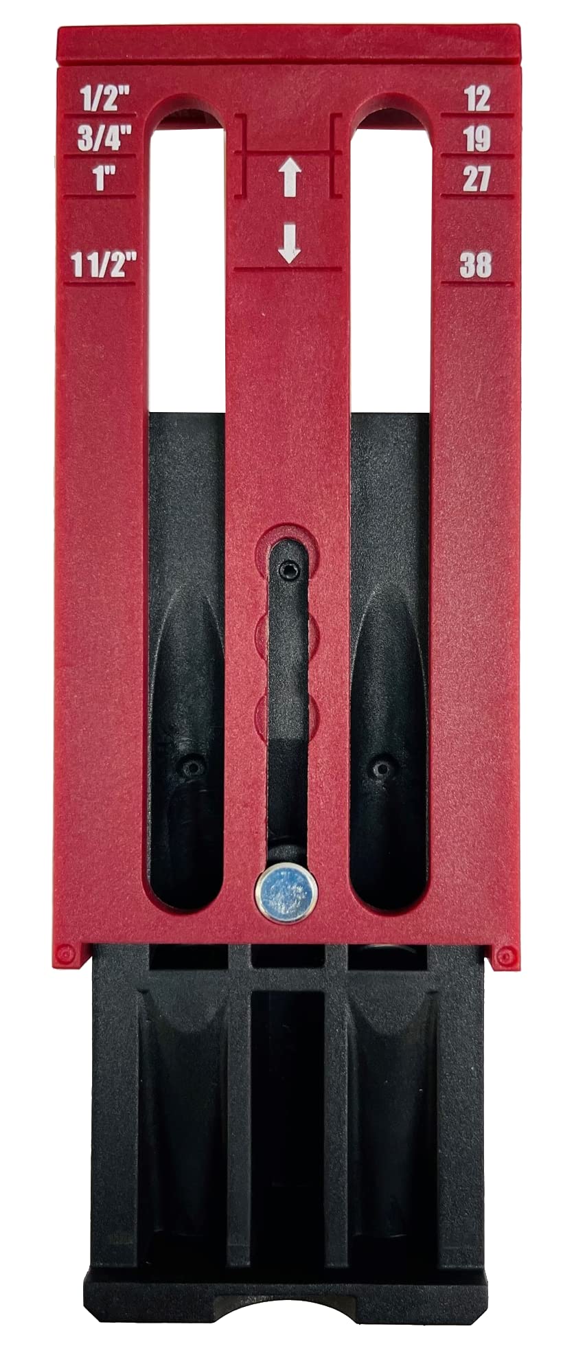 Milescraft PocketJig200 recessed clamp pocket with magnetic hold