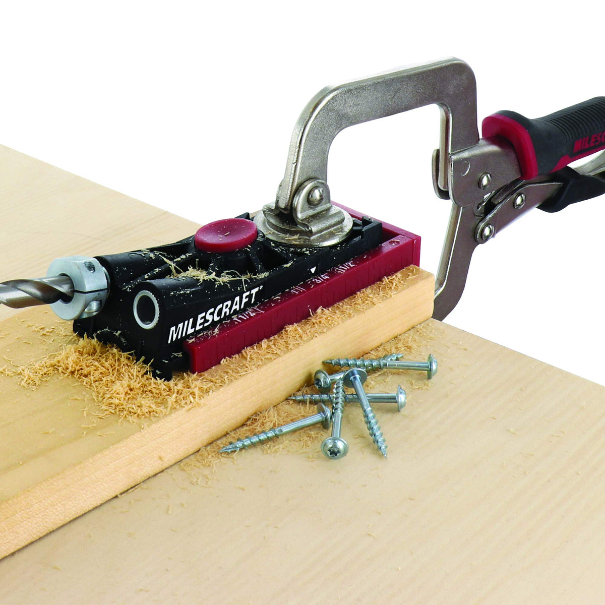 Milescraft PocketJig200XCJ bundle components neatly organized