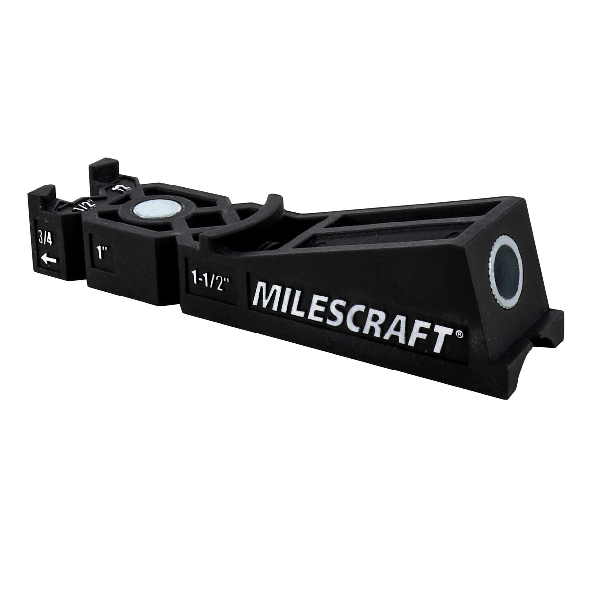 Milescraft PocketJig200XCJ recessed clamp pocket with magnet maintains position
