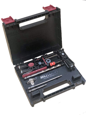 Milescraft PocketJig200XCJ single barrel in action for precise joints