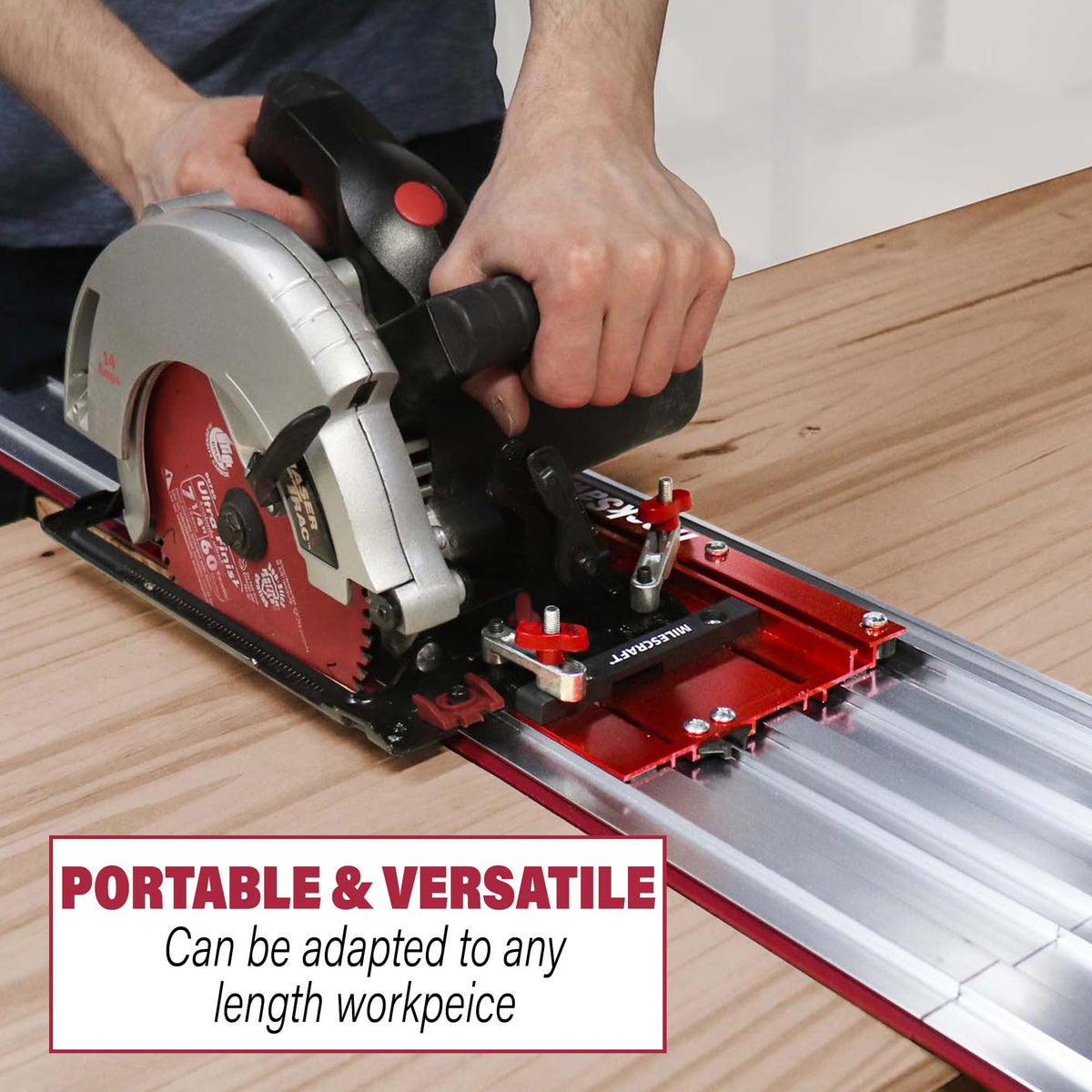 Milescraft Glide Adjusters tuning tension during cuts.