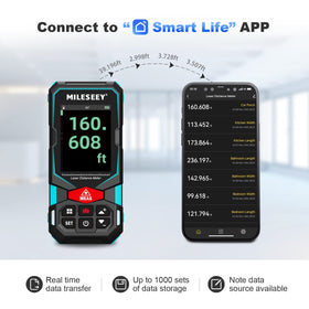 MiLESEEY rotation display keeps readings aligned from any angle.