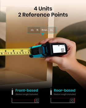 MiLESEEY DT20 tape extended captures long measurements on job sites