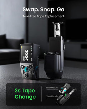 MiLESEEY XTAPE1 packaging included for immediate setup