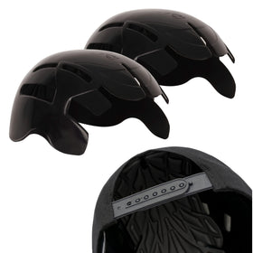 Milfort bump cap insert inside a baseball cap showing discreet protection for daily work