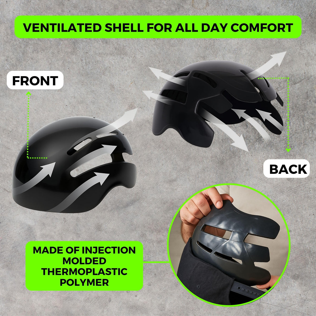 Low‑profile Milfort headgear designed to stay discreet under caps