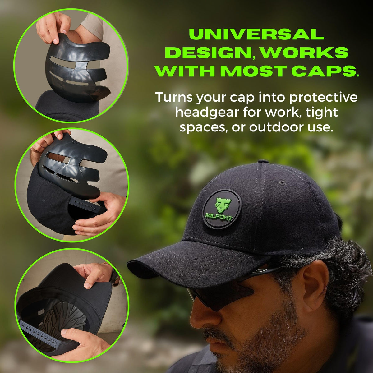 Bag with Milfort QR video guide for quick installation instructions