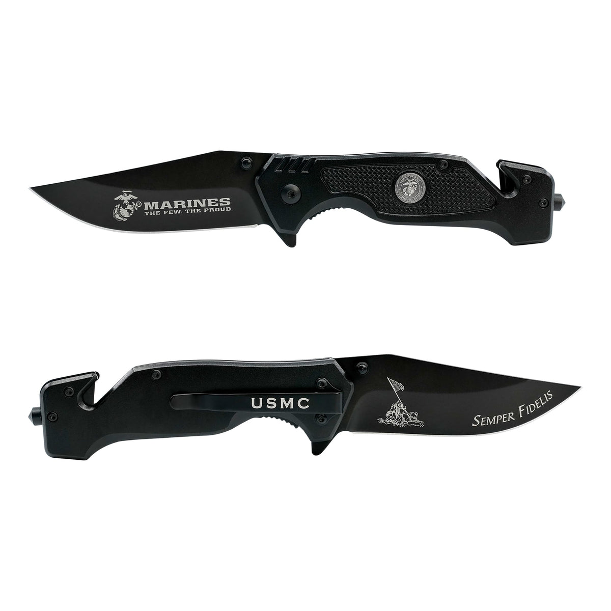 Military Gift Shop USMC knife with 3.5-inch blade for reliable daily tasks