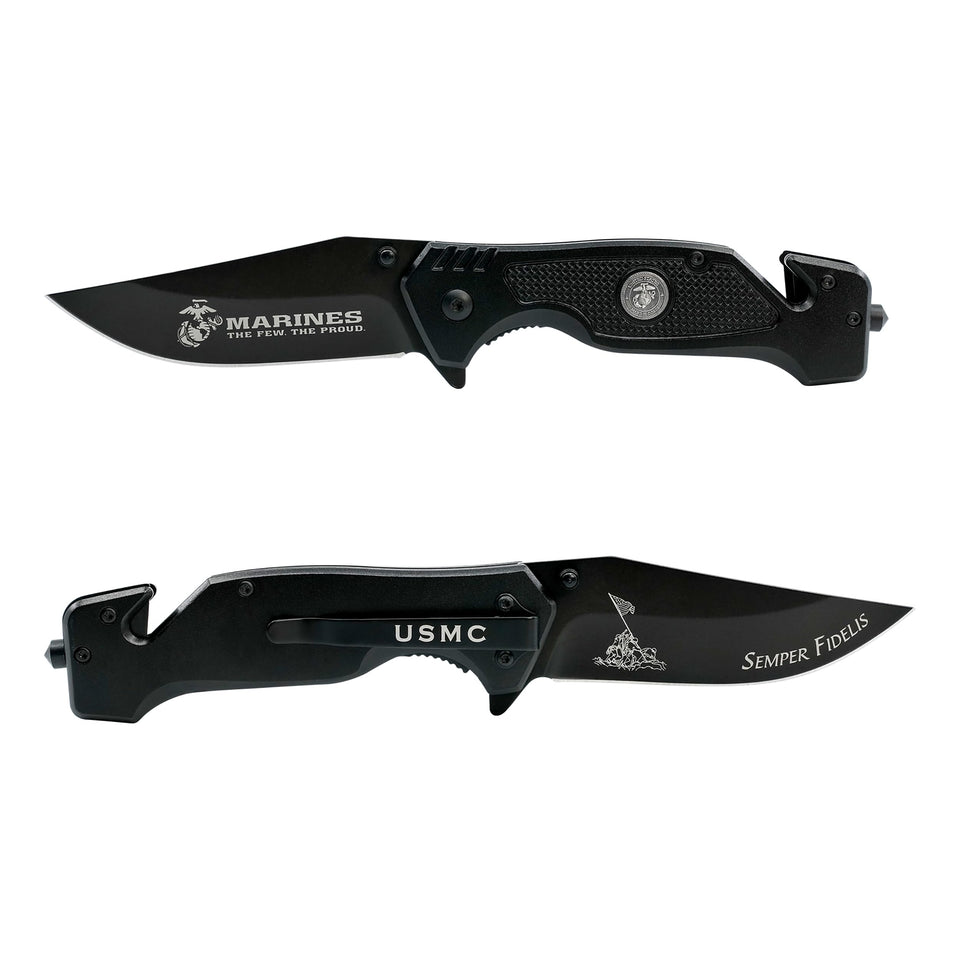 Military Gift Shop USMC knife with 3.5-inch blade for reliable daily tasks