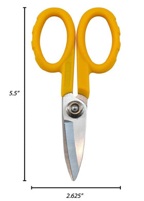 Miller KS-1 micro-serrated blade close-up gripping tough fibers during prep