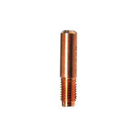 Miller M-Series contact tip 0.035 close-up shows durable wear resistance.