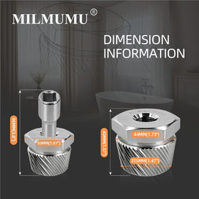 MILMUMU drain extractor in action demonstrates reliable grip on a clogged tub drain