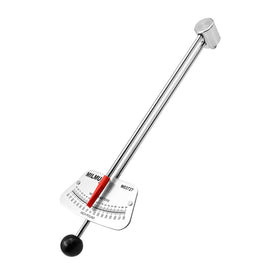MILMUMU quarter-inch drive torque wrench with indicator tip for parallax-free readings