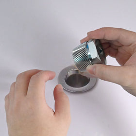 MILMUMU tool deployed inside drain ready for removal.