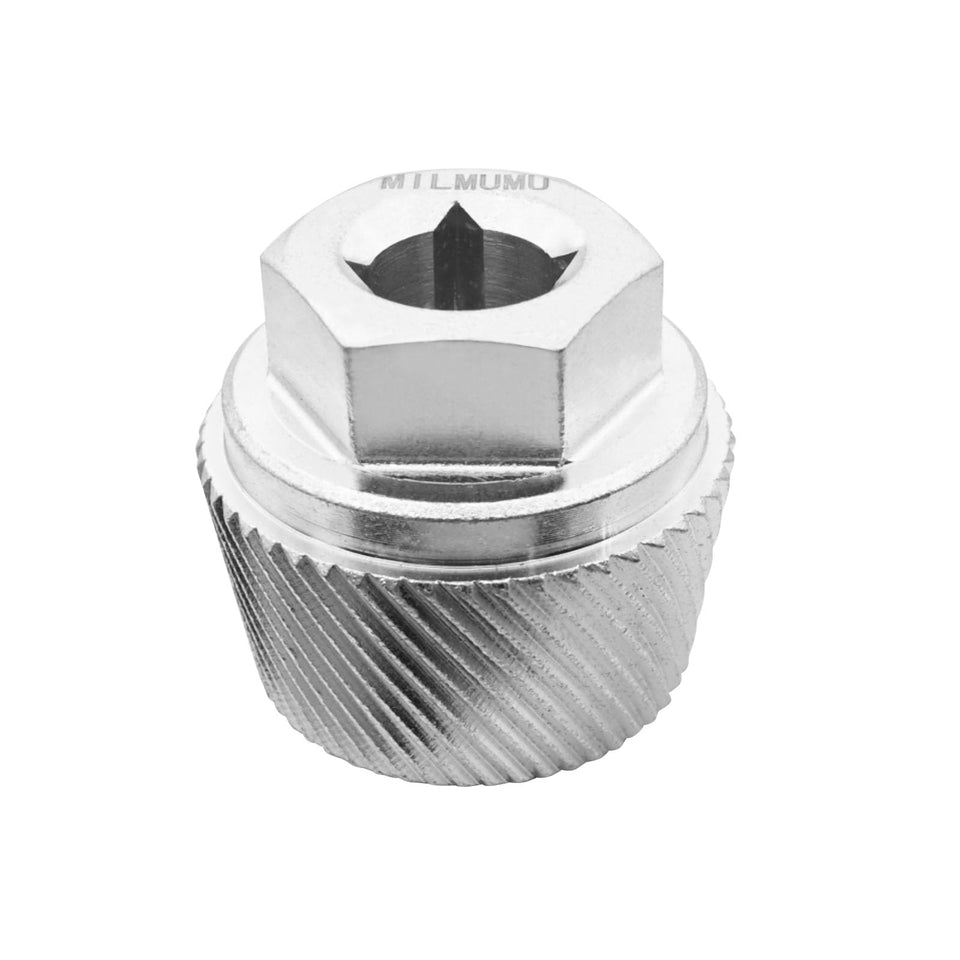 MILMUMU tub drain extractor demonstrates secure grip for stubborn 1.5-inch drains