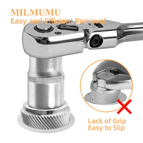 MILMUMU durable hardened steel with gold finish resists wear