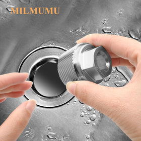 MILMUMU usage guide image showing steps for drain extraction