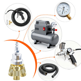 Milosline aluminum alloy diversion body keeps the unit light yet sturdy