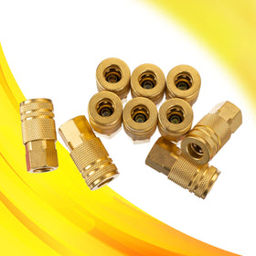 Milosline compact 10-piece set for shop air systems.