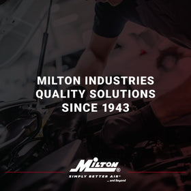Milton 1750 durable steel construction suitable for frequent pneumatic use.