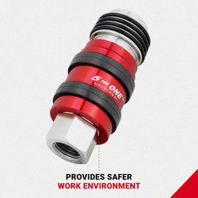 Milton 1750 five-pack packaging offers ready-to-use safety units.
