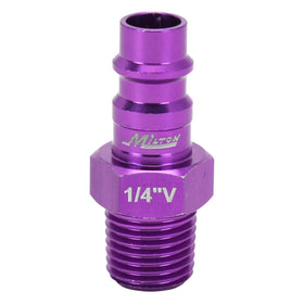 Milton ColorFit badge detail, V-style purple for fast ID