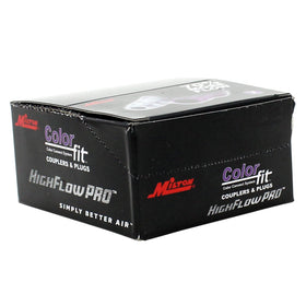 Milton ColorFit HighFlowPRO packaging box with 20 plugs
