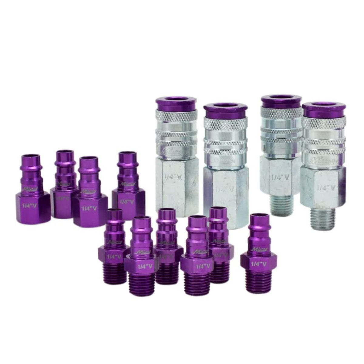 Milton S-314VKIT 14pc set showcases ColorFit color matching for quick plug-and-coupler pairing.