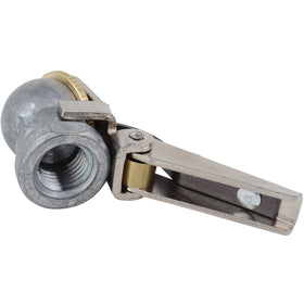 Milton S-698 ball head lock ensures a leak-free connection.