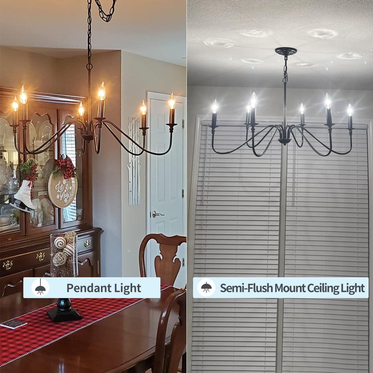 Miluolan versatile lighting fixture for dining, hallway, and living spaces.