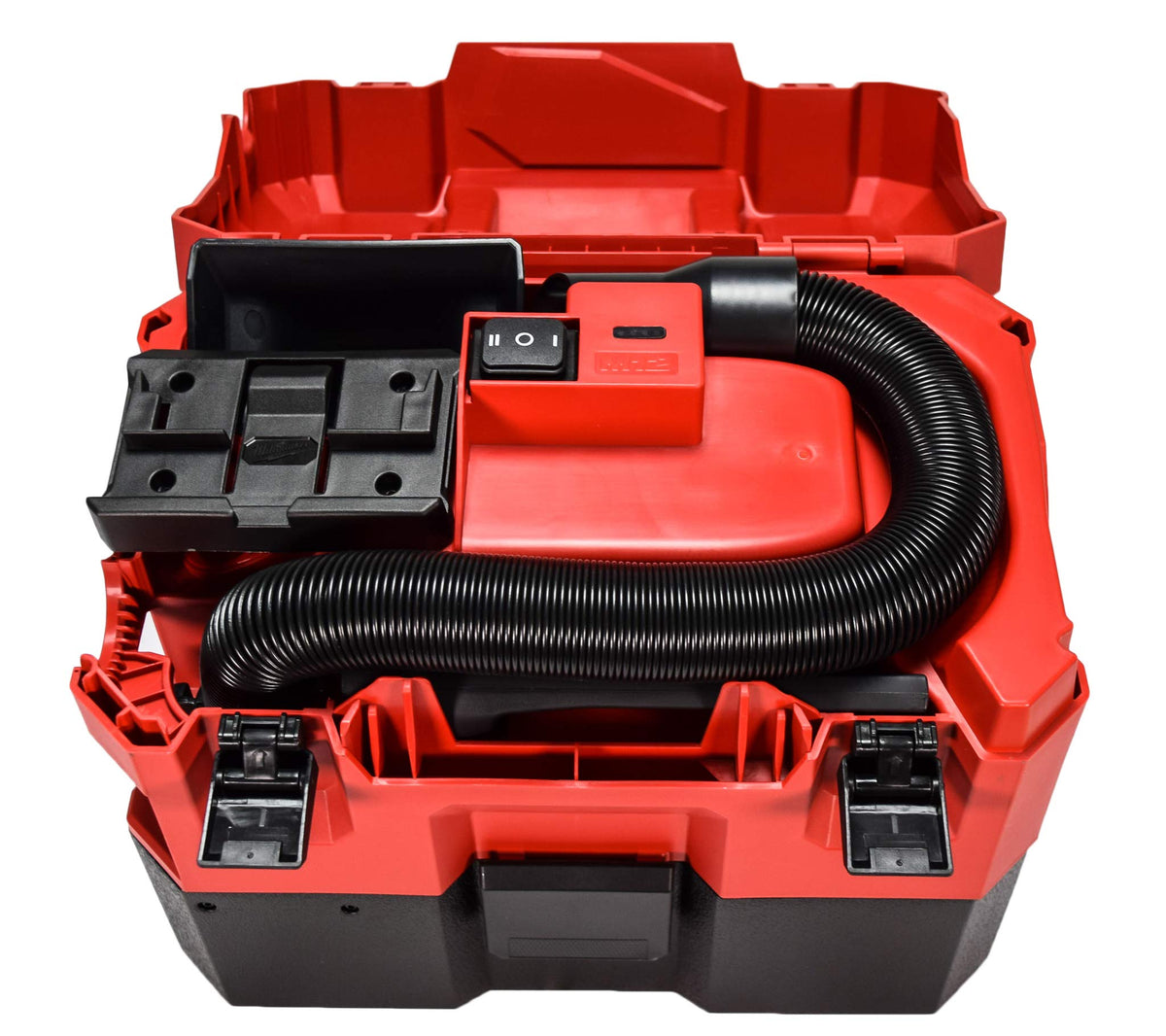 Milwaukee 0960-20 with on-board accessory storage for quick access