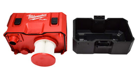 Milwaukee 0960-20 delivers strong suction for wet and dry cleanup tasks