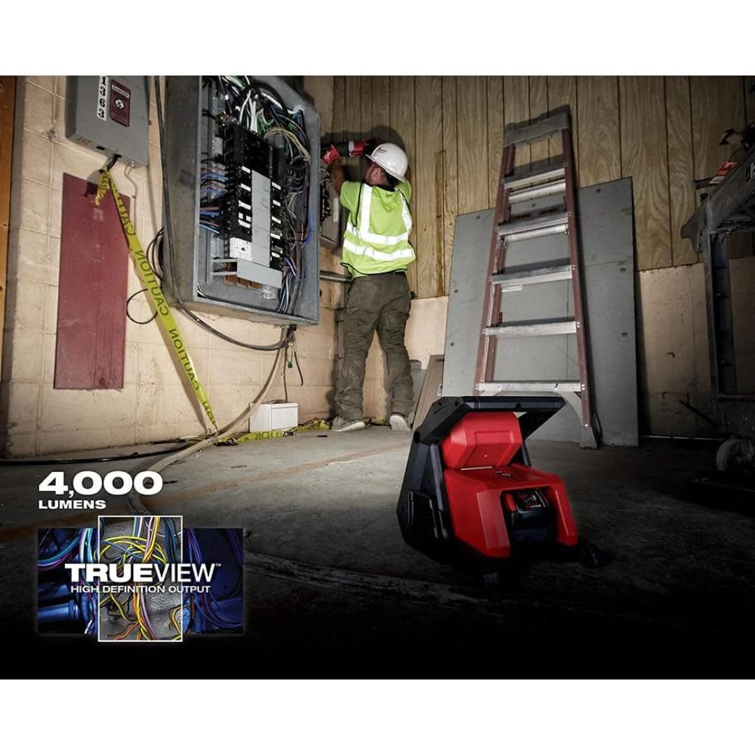 Milwaukee 2366-20 Rover with AC port for extension cord use.