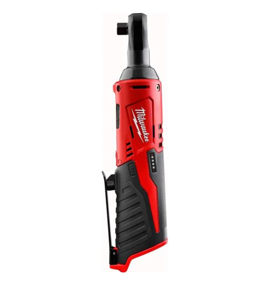 Milwaukee 2457-20 cordless 3/8 ratchet with low-profile head for tight engine bays