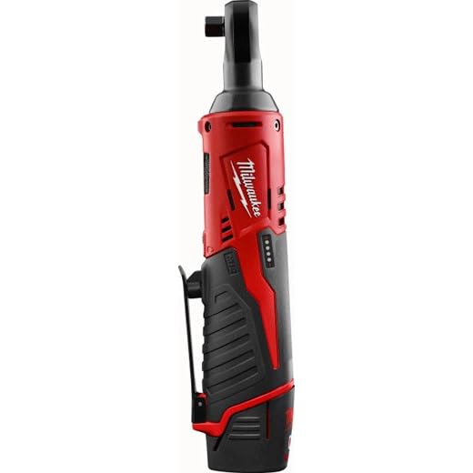 Milwaukee 2457-21 built-in LED light illuminates dark work surfaces