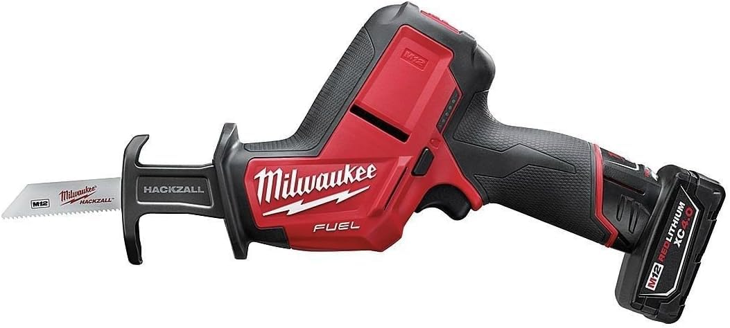Milwaukee 2520-21XC Hackzall saw kit offers compact power for precise cuts in tight spaces.