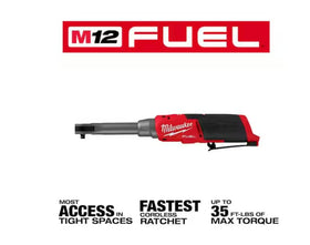 Milwaukee 2560-20 brushless motor power delivers torque for tough fasteners.